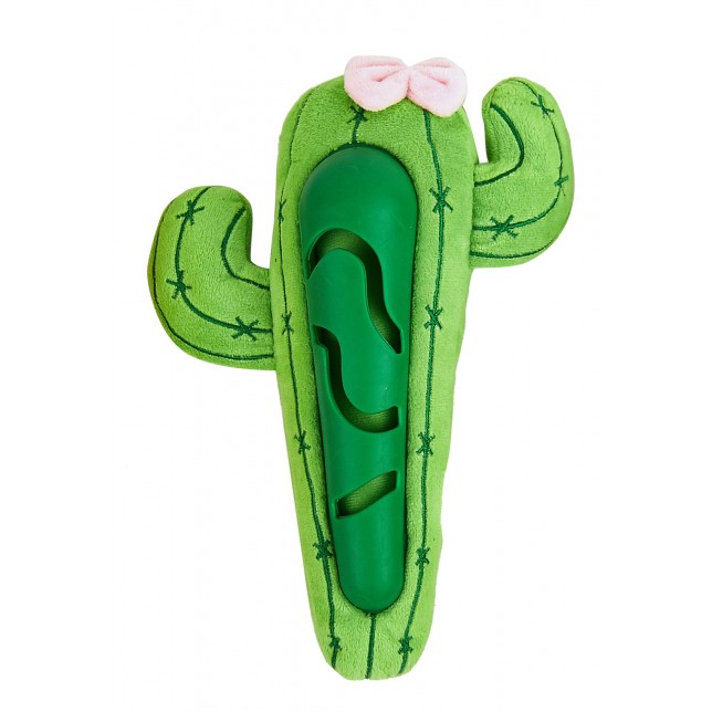 FOFOS - צעצוע מצפצף להחבאת חטיפים בצורת קקטוס 
